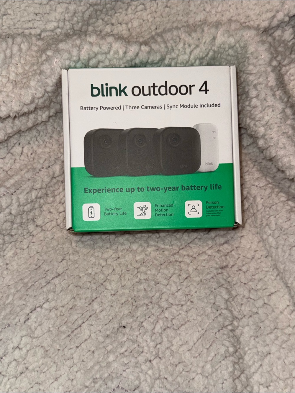Blink Outdoor 4 Wireless Security Camera 3-Camera Kit - Black